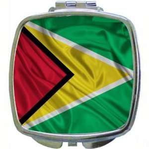  Rikki KnightTM Guyana Flag image Compact Mirror Cool 
