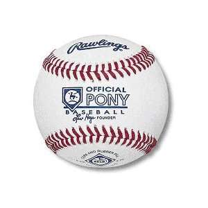  Pony League Raised Seam Baseballs For Game Play from 