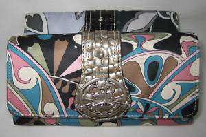 Kathy Van Zeeland BASIC INSTINCT Wallet Purse Clutch  