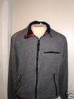 DUNBROOKE SPORT JACKET GRAY 3 ZIPPER POCKETS SIZE SMALL