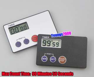 Digital LCD Kitchen Cooking Clock Sport Countdown Timer  