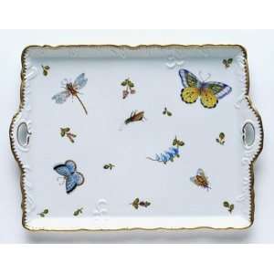 Anna Weatherley Spring in Budapest Tray W/Handles 11 X 9