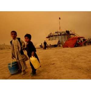  A Boy, 7, and His Sister, 5, Sell Water (One Glass for Us 