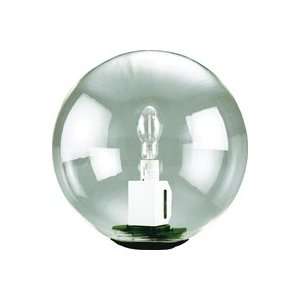  Outdoor Globe Post Light Fixture   HPS