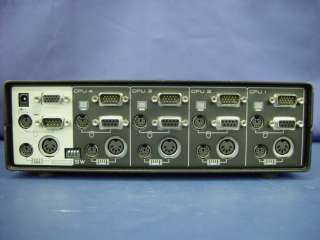 Belkin OmniView Classic KVM Switch PS/2 4 Port F1D066  