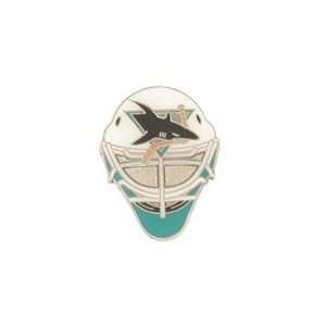  Hockey Pin   San Jose Sharks Goalie Mask Pin Sports 