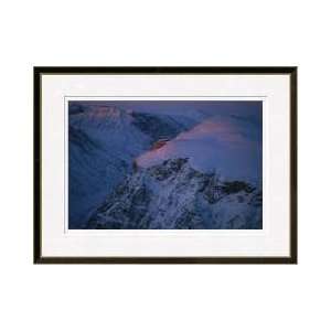 Snowcovered Mountains Baffin Island Canada Framed Giclee 