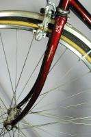 Vintage 1984 Ladies Peugeot PH 18 Mixte tourist 3 spd bicycle bike red 