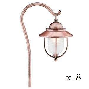 Malibu Canterbury 18w. Copper Hanging Lantern CS140K  
