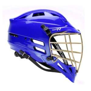  Cascade CPXR Gold Titanium Cobalt Blue Lacrosse Helmets 