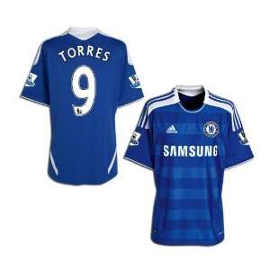  Torres jersey + Chelsea Home + EPL Badges Sports 