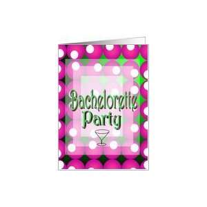  Bachelorette Party Invitation  Purple Olives Pop Art Card 