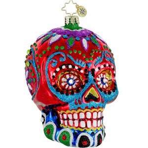 Christopher Radko La Calavera Scull Ornament