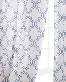 Cream Polyester Curtains  
