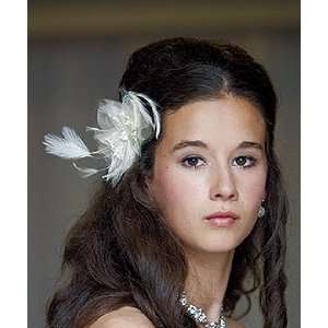  Feather Hair Comb Wedding Hair Accessory Beauty