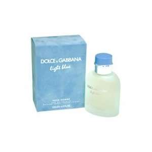  Light Blue Eau De Toilette By Dolce & Gabbana for Men, 4.2 Oz Beauty