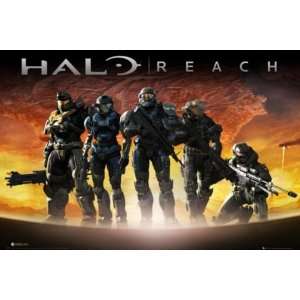  Gaming Posters Halo Reach   Planet   23.8x35.7 inches 
