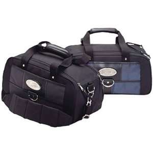 Double Tote Navy / Black Bowling Bag 