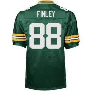 Green Bay Packers Jerseys 88# Finley Green NFL Authentic Jersey Size 