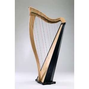  Dusty Strings Ravenna 34 String Harp with Bag Musical 