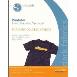  Silhouette  Prontable Heat Transfer for Dark Fabrics 
