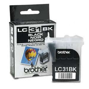  Brother Model LC31BK Black Ink Cartridge Electronics