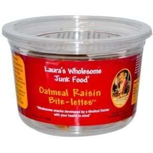 Lauras Wholesome Junk Food Cookie,Oatmeal Raisin 7 oz. (Pack of 6 