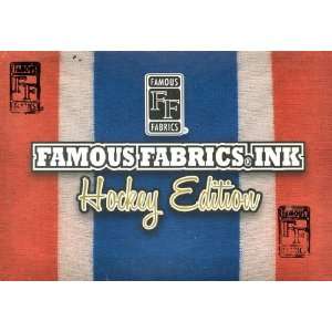  2010/11 Famous Fabrics Ink   Hockey Edition Hobby Box 