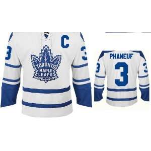 2012 New NHL Toronto Maple Leafs #3 Phaneuf White Ice Hockey Jerseys 