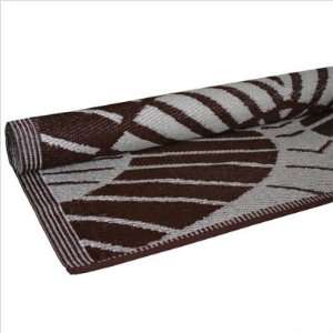  Koko Company 1602 Floormat Pop in Gray / Brown   4 x 6 