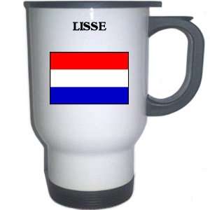  Netherlands (Holland)   LISSE White Stainless Steel Mug 