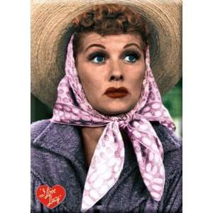  I Love Lucy Lucy With Hat & Scarf Magnet 22965LU Kitchen 