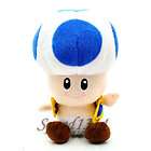 mario toys blue toad action figure  