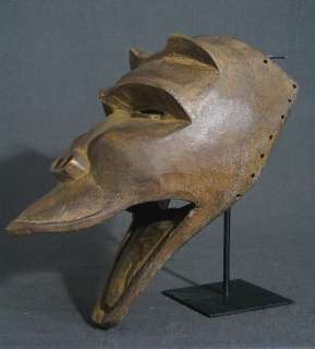 CHOKWE   AFRICAN ANIMAL MASK   ANGOLA # 5276  