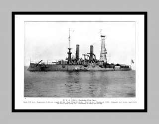 WWI BATTLESHIPS USS MASSACHUSETTS, USS IOWA, 1912  