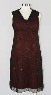   MATERNITY Red Starlight Sequins COCKTAIL DRESS Evening Gown  