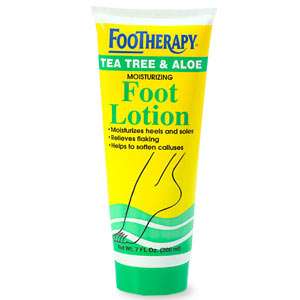 FOOTherapy Foot Lotion, Tea Tree & Aloe 7 oz (198 g)  