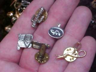 Mens Jewelry 5 Tie Tacks Tac Lot Pin (AMT)  