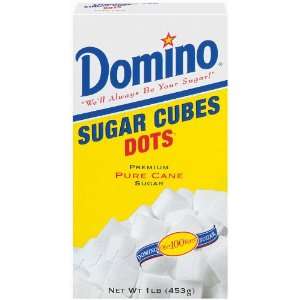 Domino Sugar Cubes Dots, 1 lb (Pack of 12)  Grocery 