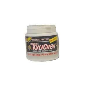 Xylichew Sugar Free Chewing Gum Licorice