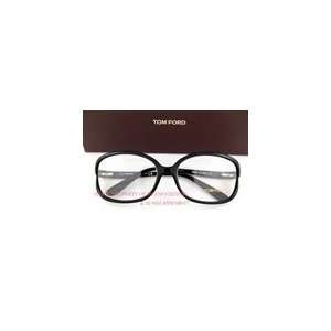  Tom Ford TF 5082 B5 Black Plastic Semi Rimless Eyeglasses 