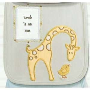  Animals Baby Bib  Lunch Is on Me Baby