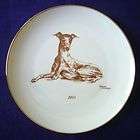 New 2011 Italian Greyhound plate direct from Laurelwood