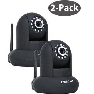 PACK Foscam FI8910W Wireless/Wired Pan & Tilt IP/Network Camera with 