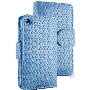  iPod Touch 4G TuchiWallet4 Case   Blue Bling (Free Screen 