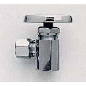   Accessories 400 Angle Valve 1 2 IPS X 1 2 Compression Wrought Iron