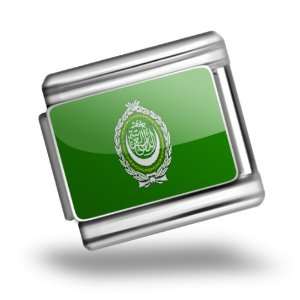  Italian Charms Original Arab League Flag Bracelet Link Italian 