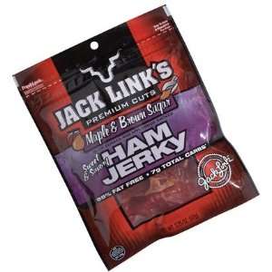  Jack Links Maple & Brown Sugar Beef Jerky, 3.25 oz Bags, 4 
