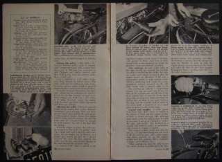 Motorized Bike Bicycle Conversion 1954 HowTo build PLANS  