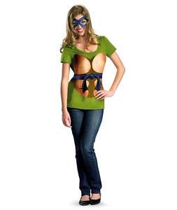 New Teenage Mutant Ninja Turtle JR Girl Costume Size7 9  